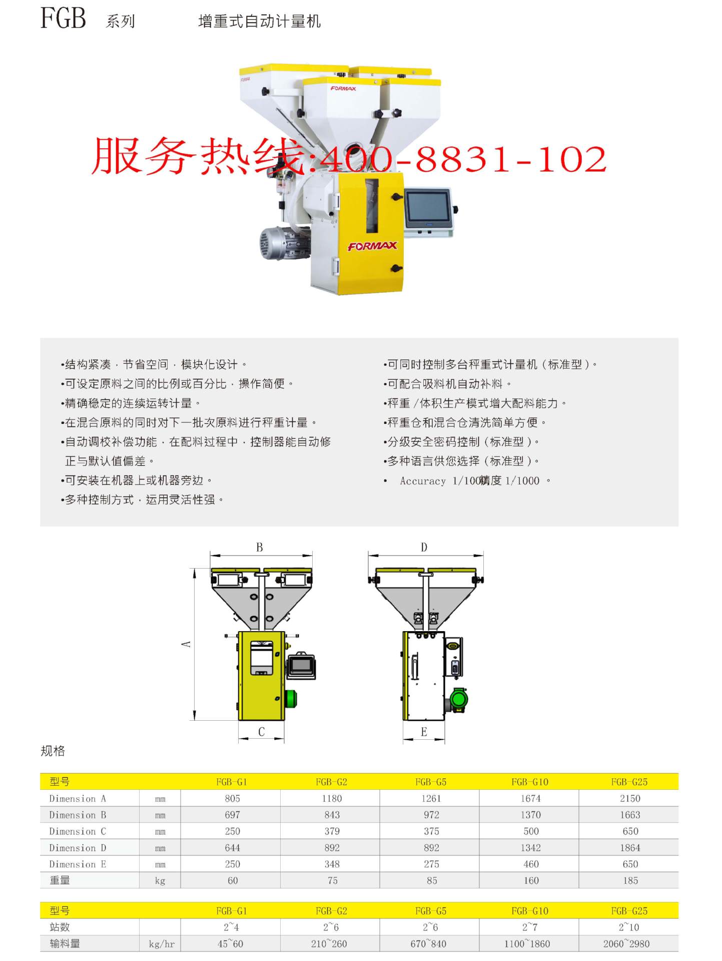 稱(chēng)重式拌料機(jī)